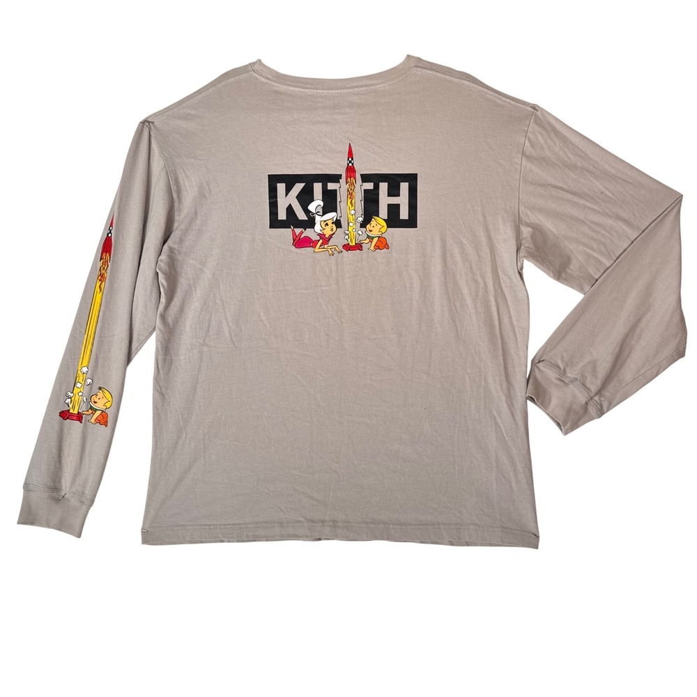 Kith‎ x The Jetsons Mens Long Sleeve Graphic T-Shirt XL